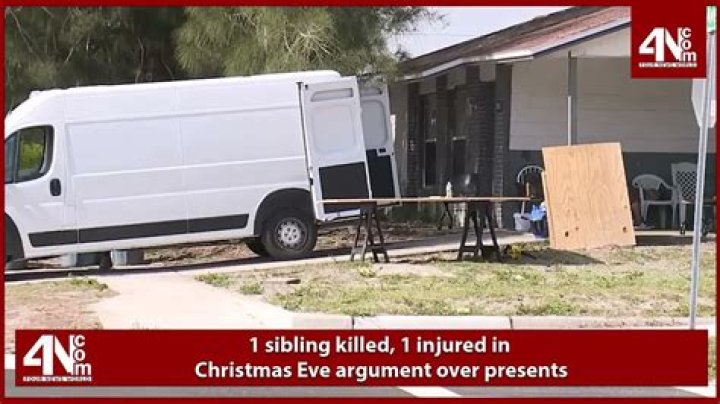 1 sibling killed, 1 injured in Christmas Eve argument over presents