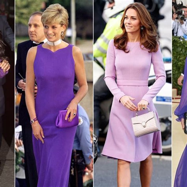 12 royals wearing purple: Princess Kate, Princess Diana and more