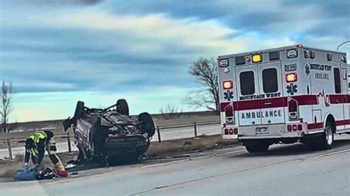 2 Hospitalized After Crash on I-80 near Mogul Road | News