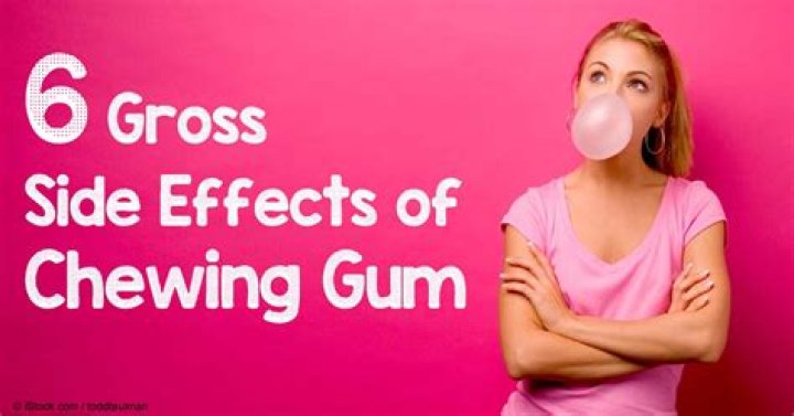 6 Gross Side Effects Of Chewing Gum