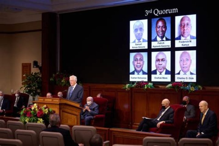 77 Area Seventies named, sustained in April 2021 general conference leadership session