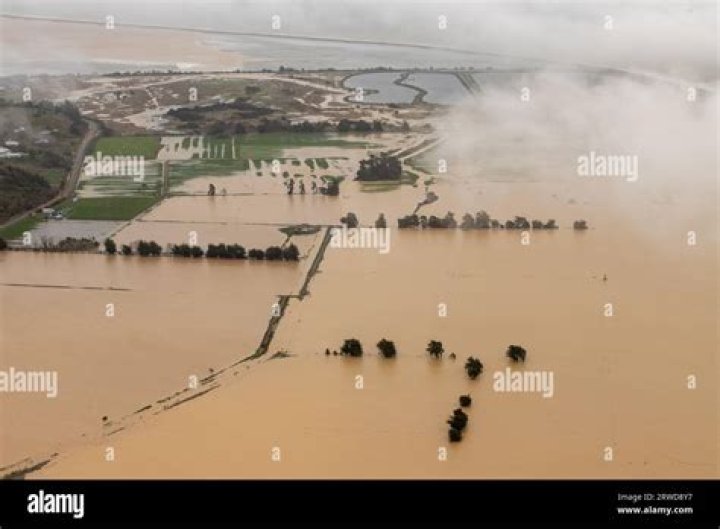 Aerial footage reveals massive extent of Nelson floods