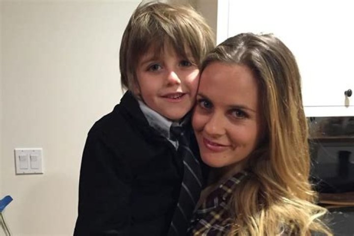 Alicia Silverstone's son Bear, 12, towers over her while spending 'quality time' on holiday