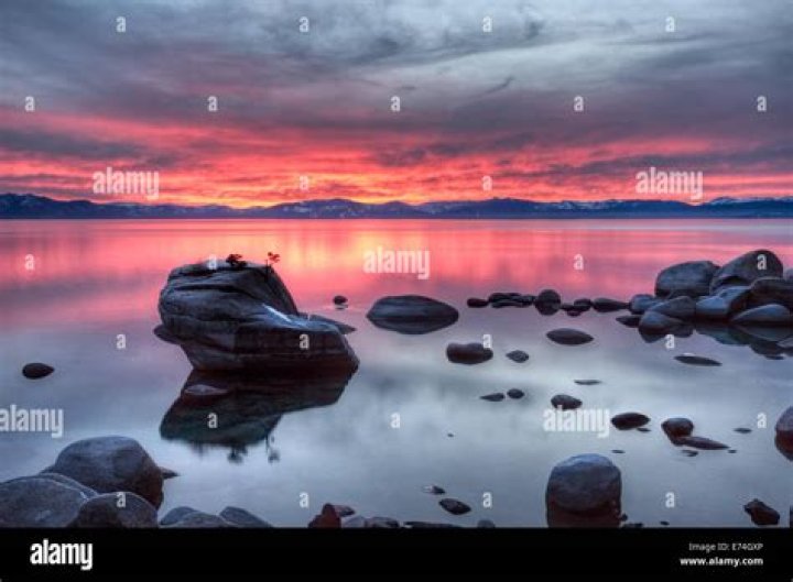 Amazing Lake Tahoe Sunset from Incline Village | Video