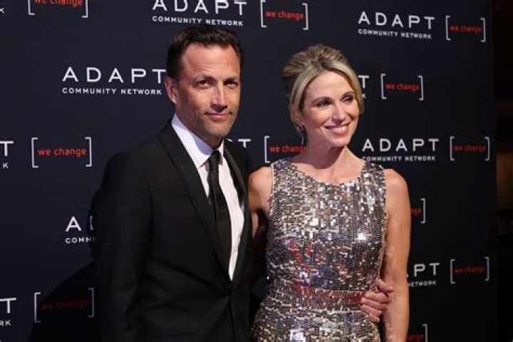 Amy Robach's former stepson turns heads during time away with dad Andrew Shue - see who they're with