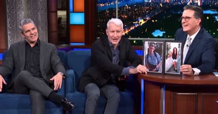 Anderson Cooper and Andy Cohen tease surprise for NYE broadcast in spirited talk with Stephen Colbert
