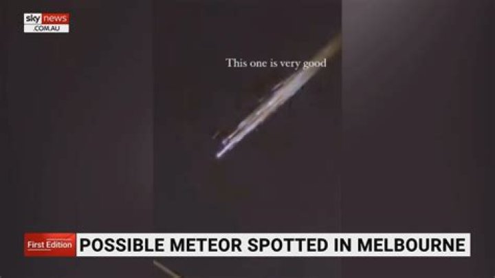 Asteroid likely caused loud bang heard in Melbourne’s northeast