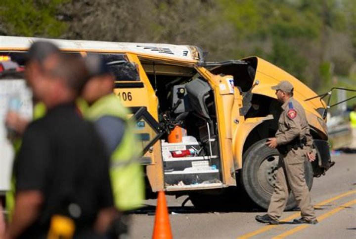 At least 2 dead, including student, in crash involving school bus on Texas highway: Authorities