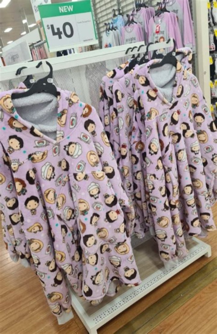Big W selling $40 Friends and Disney-themed Oodies