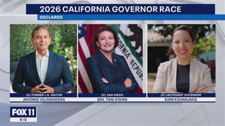 California's Lt. Gov. says she's running for state's top job