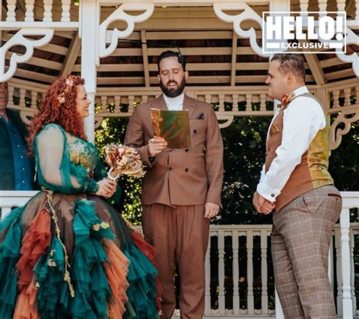 Carrie Hope Fletcher's colourful second wedding had its own fairground – exclusive photos