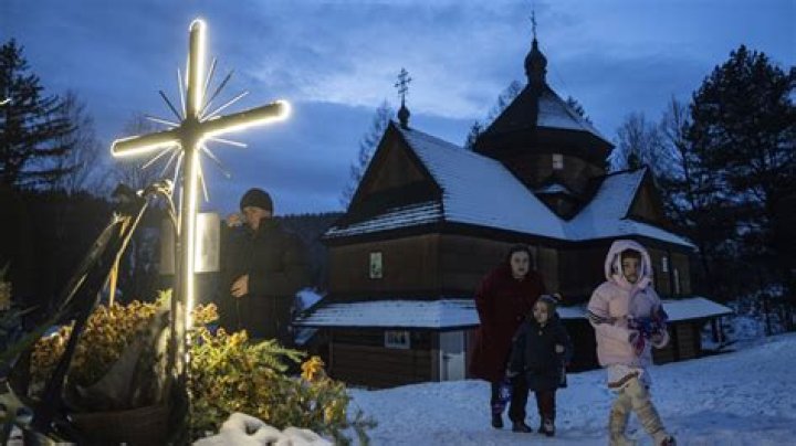 Christian churches worldwide celebrate a solemn Christmas Eve