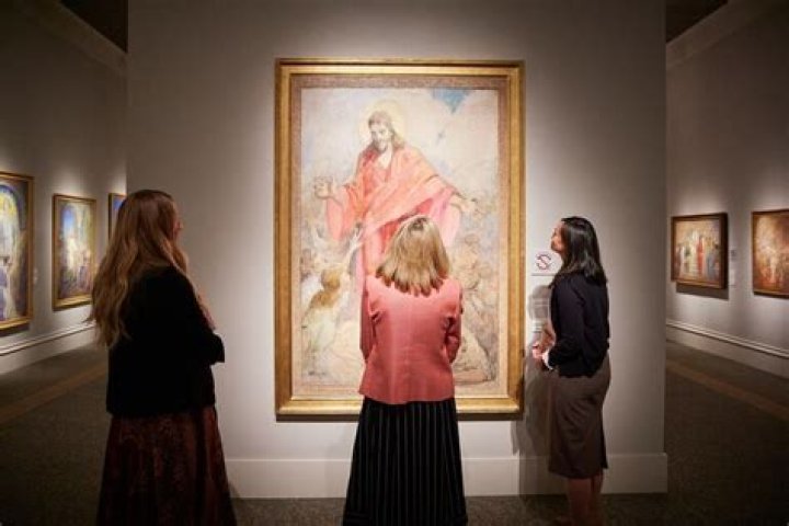 Church History Museum Minerva Teichert art exhibit