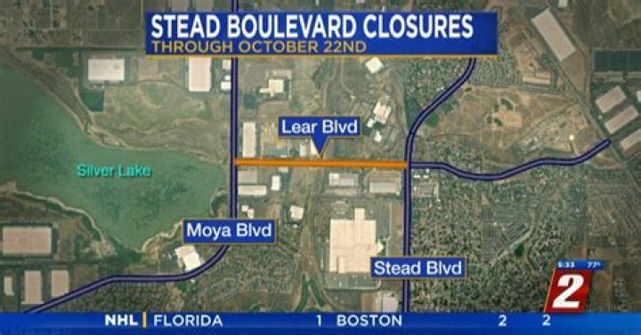 City of Reno to Reduce Lanes on Stead Blvd. for Stead Sewer Capacity Project | Local News