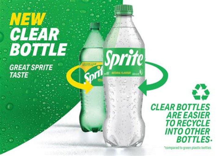 Coca-Cola to change Sprite's iconic green packaging
