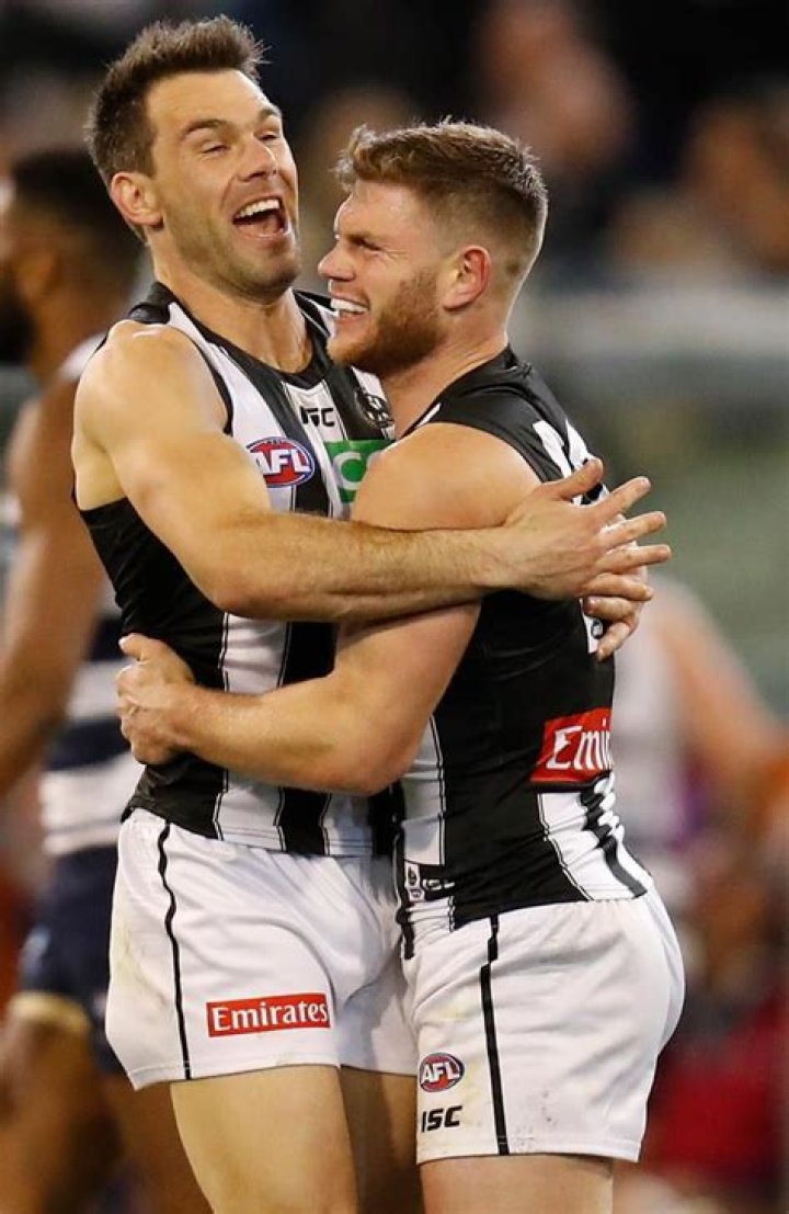 Collingwood player Taylor Adams reveals secret to ripped AFL body | Photo