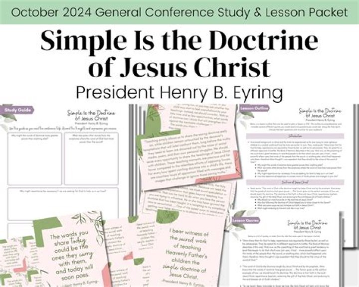 Doctrine of Christ restored to the world