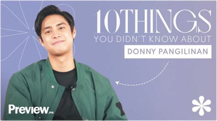 Donny Pangilinan – Biography, History, Age, Weight, Height, Relationships