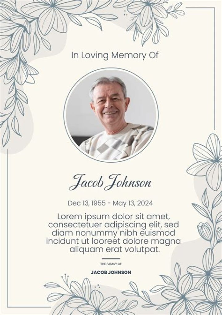 Douglas Jackson Obituary, In Loving Memory Of Douglas Jackson