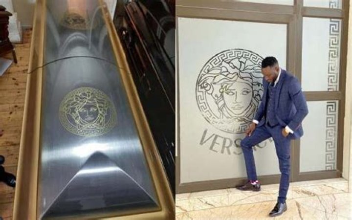 Flamboyant socialite, Ginimbi's Versace coffin revealed (photos)