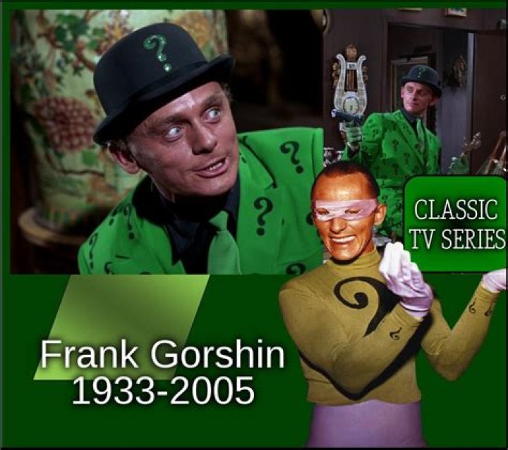Frank Gorshin – Biography, Age, Height, Family, Death of Character Actor