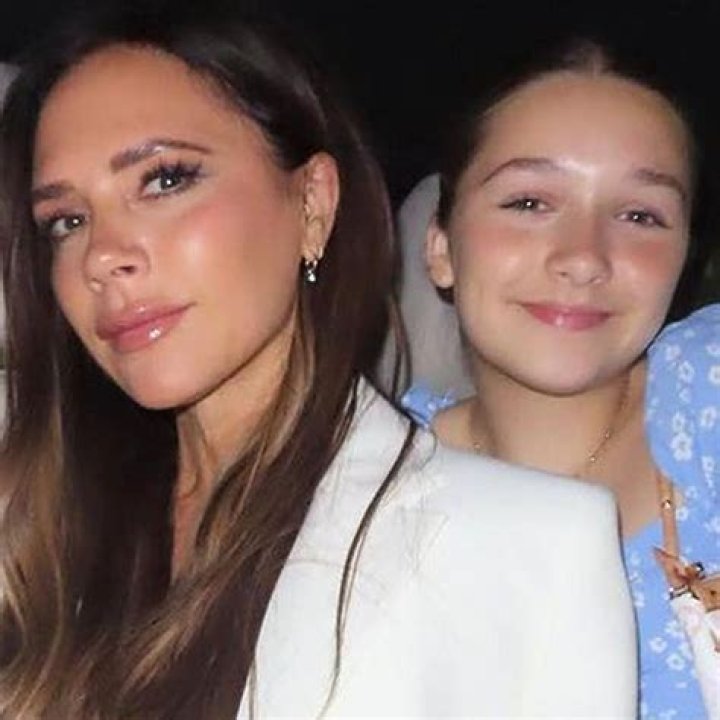 Harper Beckham wears braces for the first time and totally owns it