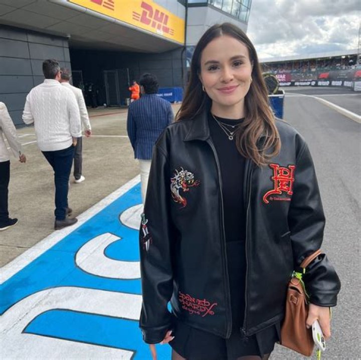 Holly Ramsay stuns in mini skirt and edgy leather jacket for star-studded outing with dad Gordon