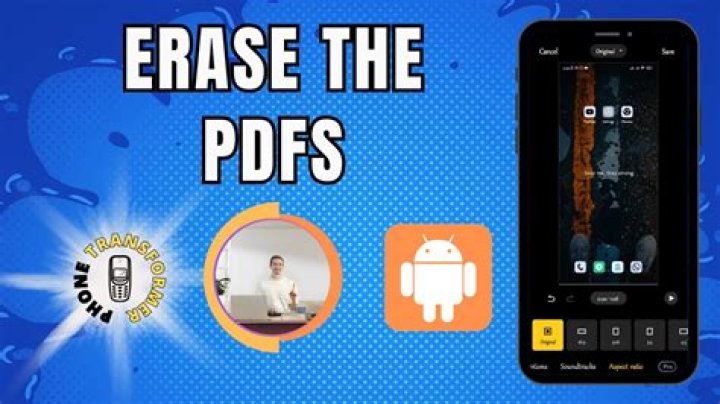 how to delete pdf files on android?