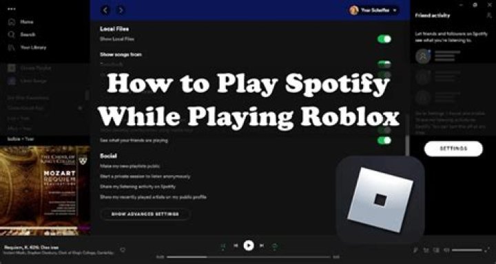 How To Listen To Spotify While Playing Roblox? How To Play Roblox While Listening To Spotify?