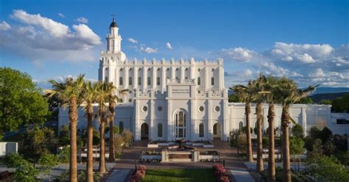Interior, exterior photos of renovated St. George Utah Temple