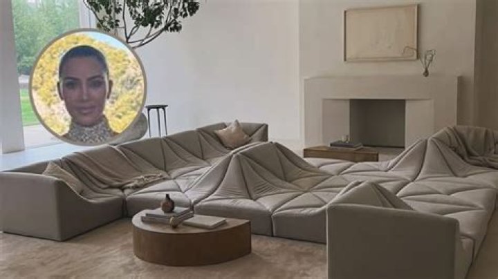 Kim Kardashian's living room looks more like a spa – see inside