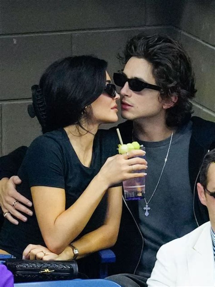 Kylie Jenner and Timothée Chalamet rock co-ordinating all-black outfits at the US Open
