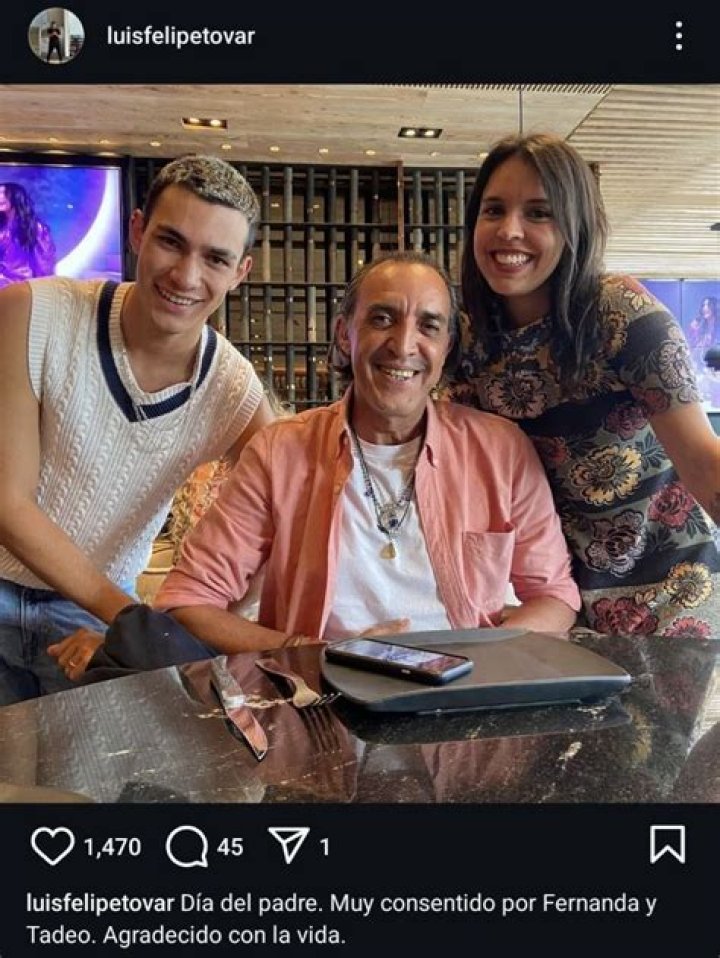 Luis Felipe Tovar Biography