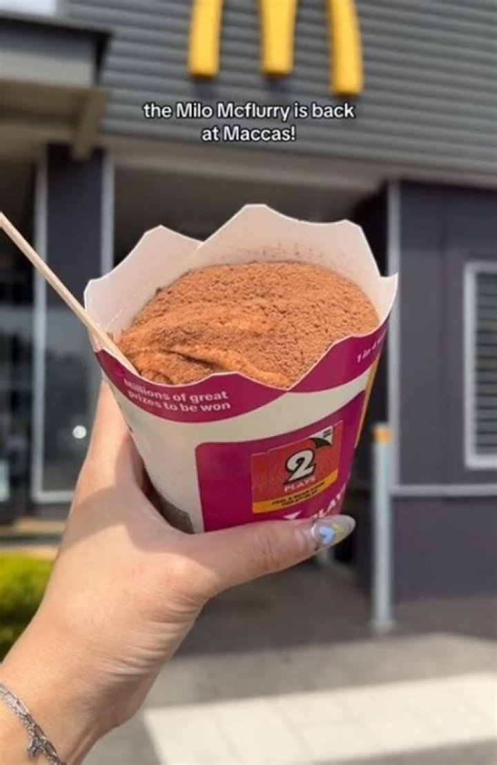 McDonald’s Australia release brand new Milo McFlurry