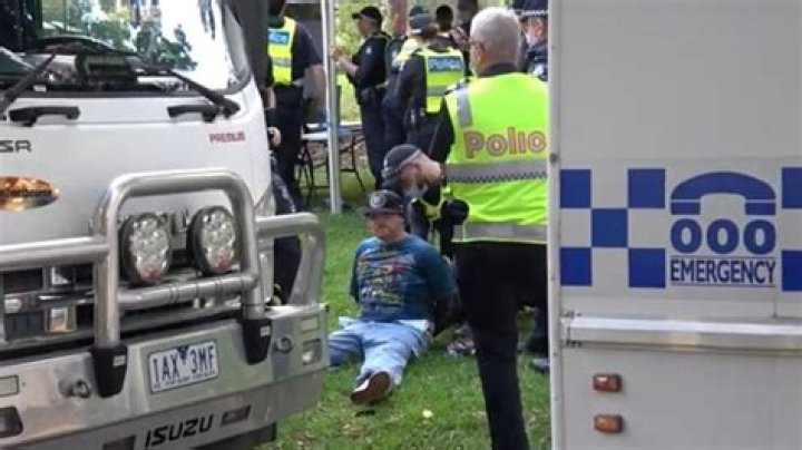 Melbourne marijuana festival dramatic arrest over medical joint