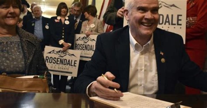 Montana Rep. Rosendale drops US Senate bid after 6 days, citing Trump endorsement of opponent