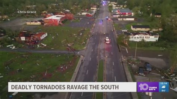 Multiple tornadoes leave 1 dead and nearly 2 dozen injured in Mississippi