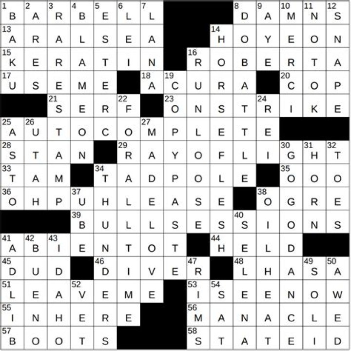 Old “The beer of quality” sloganeer, in brief Crossword Clue NYT