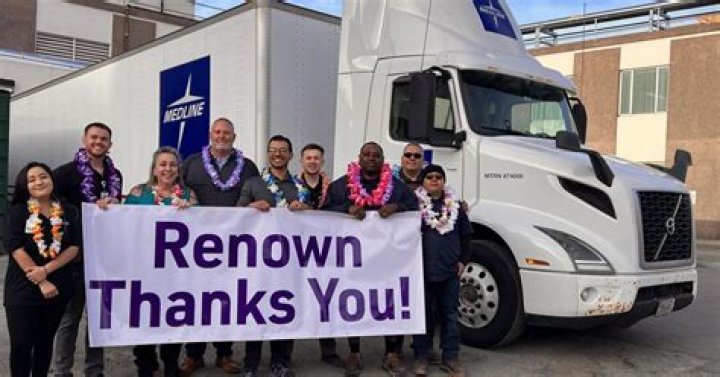 Renown Health celebrates Medline truck drivers for delivering supplies during winter storms | News