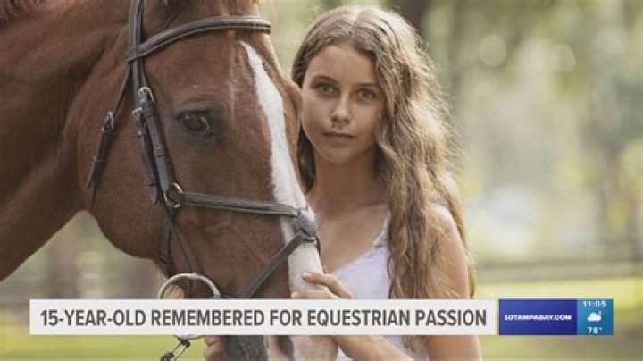 Rising teenage equestrian star killed after horse falls on her head in competition