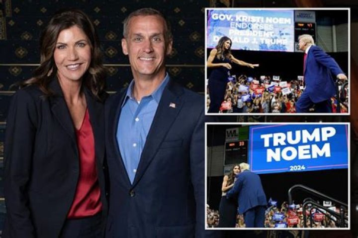 SD Gov. Kristi Noem having affair with Trump aide Corey Lewandowski, sources say