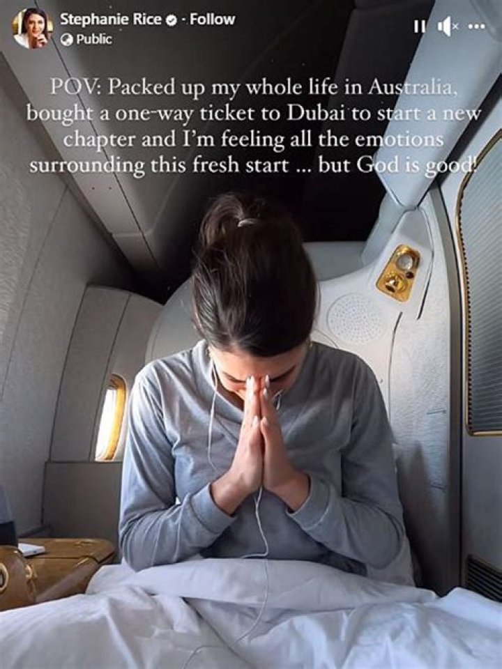 Stephanie Rice hits back at Instagram trolls after moving her life to Dubai