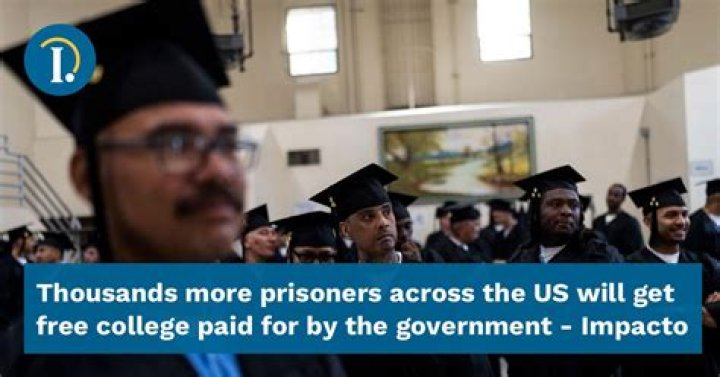 Thousands more prisoners across the US will get free college paid for by the government