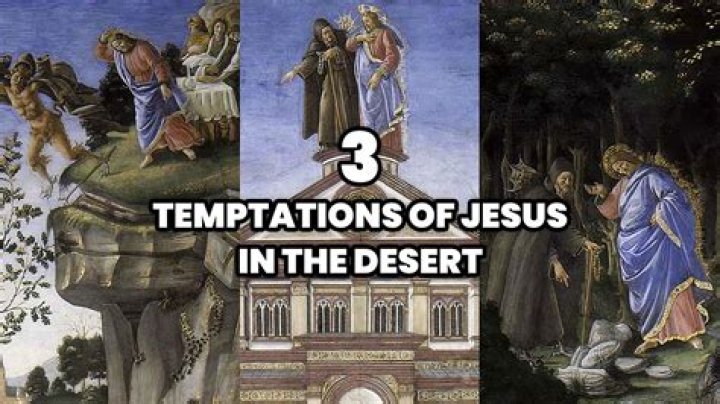 Three of gospels mention temptations in wilderness