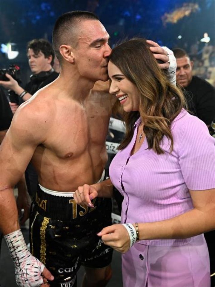 Tim Tszyu vs Dennis Hogan: Who is boxing star’s girlfriend Alexandra Constantine