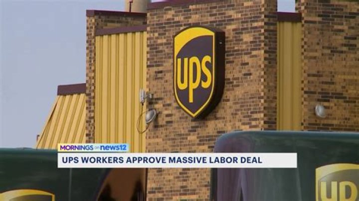 UPS workers approve 5-year contract, capping contentious negotiations that threatened deliveries