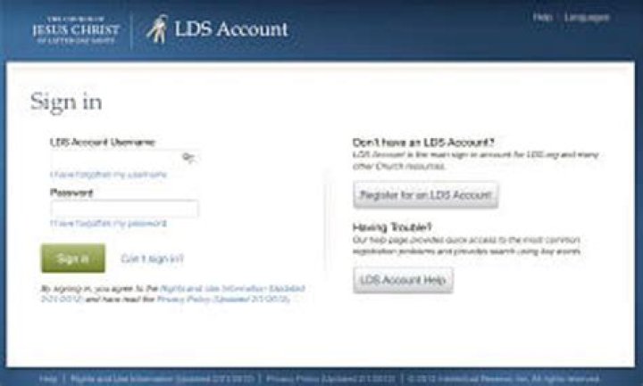 Using an LDS account - Church News