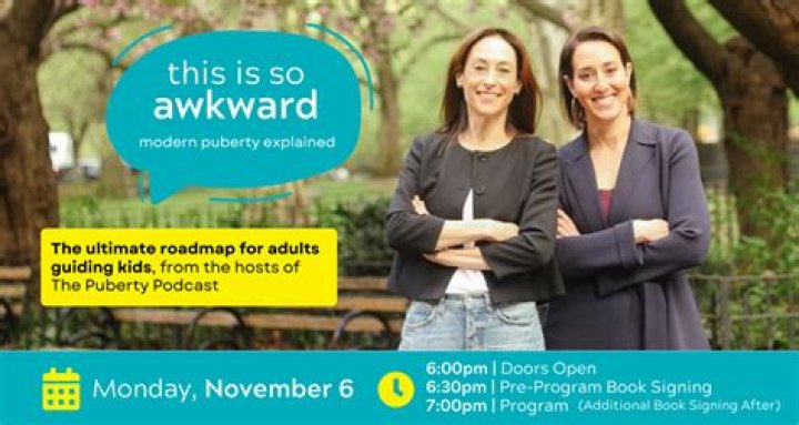 Video New book 'This Is So Awkward: Modern Puberty Explained' explains modern puberty