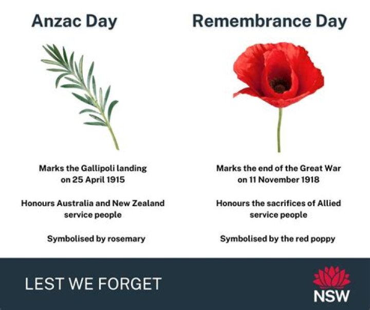 Why we wear rosemary on Anzac Day