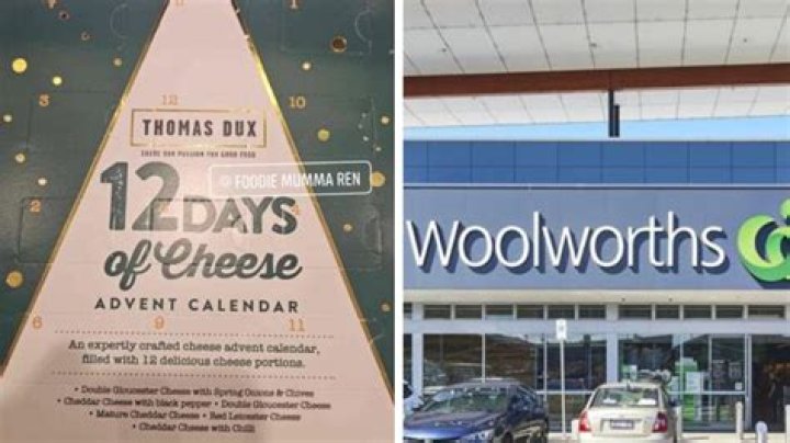 Woolworths is bringing back popular cheese advent calendar